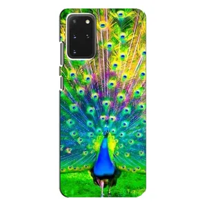 Чохол з пташками на Samsung Galaxy S20 Plus (VPrint) (Яскравий Павлин)