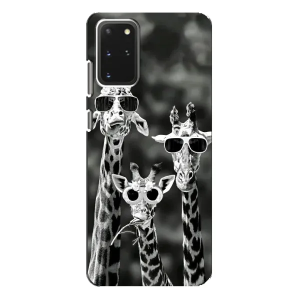 Чехол с принтом «Жирафы в очках» для Samsung Galaxy S20 Plus