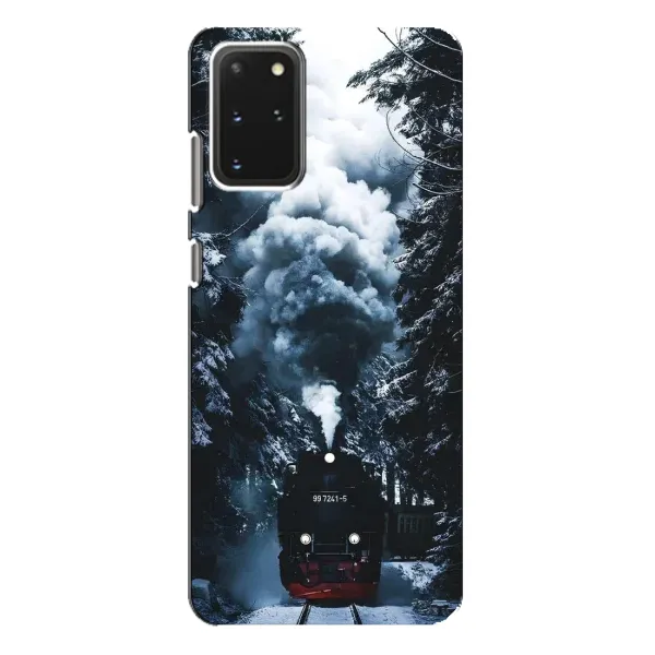 Чехол с принтом «Зимний поезд» для Samsung Galaxy S20 Plus Чехол с принтом «Зимний поезд» для Samsung Galaxy S20 Plus