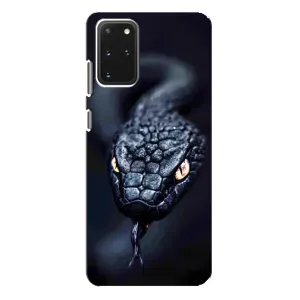 Чохол з картинкою 'Хижаки' для Samsung Galaxy S20 Plus (Чорна змія)
