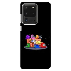 Чехол Амонг Ас для Samsung Galaxy S20 Ultra (AlphaPrint) (Амонг-ас)