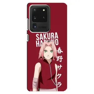 Чехлы Персонажи Аниме Наруто для Samsung Galaxy S20 Ultra (AlphaPrint) (Аниме Сакура)