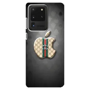 Чехлы ГУЧЧИ для Самсунг С20 Ультра (AlphaPrint) (Apple gucci)