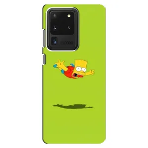 Чjхол з Сімпсонами для Samsung Galaxy S20 Ultra (VPrint) (Барт Сімпсон)