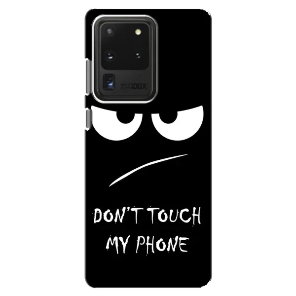 Чехол с принтом «Dont Touch» для Samsung Galaxy S20 Ultra