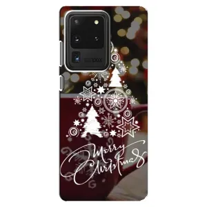 Різдвяні Чохли для Samsung Galaxy S20 Ultra (VPrint) (Ялинка яскрава)