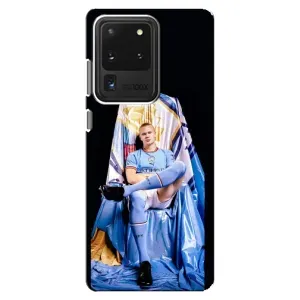 Чехлы с футболистом Ерлинг Холанд для Samsung Galaxy S20 Ultra (AlphaPrint) (футболист Холанн)