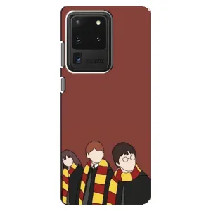 Чехлы с Гарри Поттером для Samsung Galaxy S20 Ultra (AlphaPrint) (Гарри с друзьями)