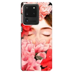 Чехлы (ART) Цветы на Samsung Galaxy S20 Ultra (VPrint) (Глаза в цветах)