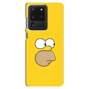 Чjхол з Сімпсонами для Samsung Galaxy S20 Ultra (VPrint) (Гомер)