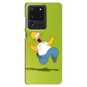 Чjхол з Сімпсонами для Samsung Galaxy S20 Ultra (VPrint) (Гомер Сімпсон)