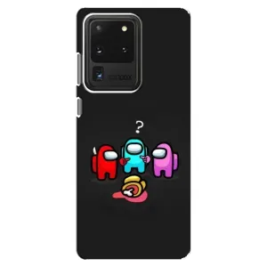 Чехол Амонг Ас для Samsung Galaxy S20 Ultra (AlphaPrint) (Импостер)