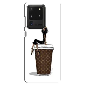 Чохли Луі Вітон для Samsung Galaxy S20 Ultra (AlphaPrint - LOUIS VUITTON) (кава LOUIS VUITTON)