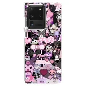 Чехол с кроликом Куроми на Samsung Galaxy S20 Ultra (Коллаж Куроми)