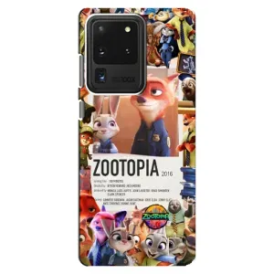 Чохол Зоотрополіс на Samsung Galaxy S20 Ultra (Постер Зоотрополіс)
