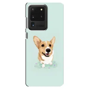 Чехлы с собаками для Samsung Galaxy S20 Ultra (VPrint) (Корги)
