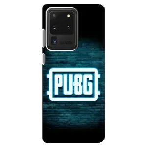 Чехол PUBG для Самсунг С20 Ультра (AlphaPrint) (Лого PUBG)