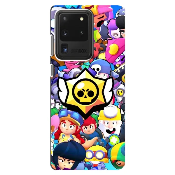 Чехол с принтом «Лого Brawl Stars» для Samsung Galaxy S20 Ultra Чехол с принтом «Лого Brawl Stars» для Samsung Galaxy S20 Ultra