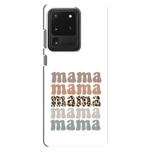 Чохли для мами на Samsung Galaxy S20 Ultra (Текстовий колаж мама)