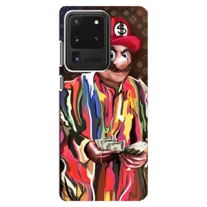 Бренднові Чохли для Samsung Galaxy S20 Ultra - (PREMIUMPrint) (Mario LV)