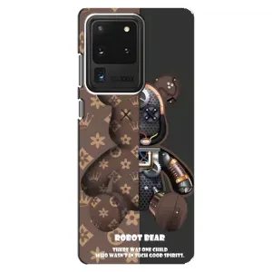Круті Чохли Луі Віттон для Samsung Galaxy S20 Ultra (AlphaPrint) (Ведмідь Луі Вітон)