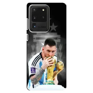 Чехлы для Samsung Galaxy S20 Ultra (Leo чемпион) (AlphaPrint) (Месси Чемпион)
