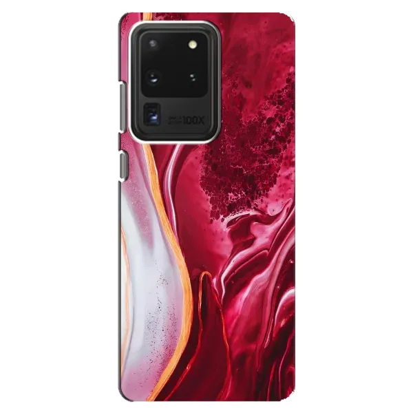 Чехол с принтом «Мрамор красный» для Samsung Galaxy S20 Ultra Чехол с принтом «Мрамор красный» для Samsung Galaxy S20 Ultra