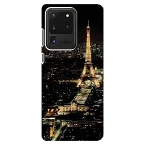 Чохол Ейфелева Вежа Samsung Galaxy S20 Ultra - (AlphaPrint) (Нічний Париж)