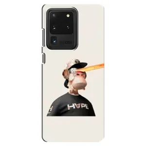 Чехлы с Обезьянами NFT для Samsung Galaxy S20 Ultra (AlphaPrint) (обезьяна NFT в очках)