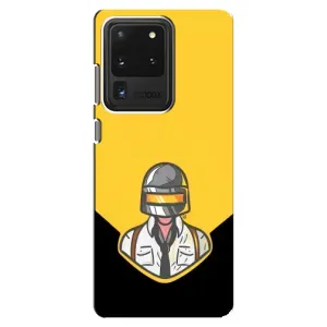 Чехол PUBG для Самсунг С20 Ультра (AlphaPrint) (Пабг в шлеме)