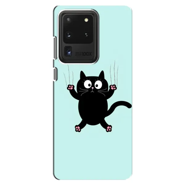 Чехол с принтом «Падающий кот» для Samsung Galaxy S20 Ultra