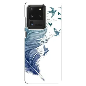 Чохол з картинкою (Стильні) Самсунг Галаксі С20 Ультра - (AlphaPrint) (Перо)