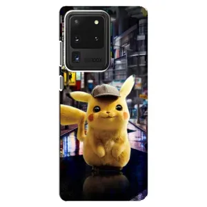 Чехол с Пикачу на Samsung Galaxy S20 Ultra (Пикачу покемон)