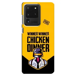 Чехол PUBG для Самсунг С20 Ультра (AlphaPrint) (Pubg шлем)