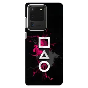 Чохол Гра в кальмара для Samsung Galaxy S20 Ultra (Символи Гра кальмара)