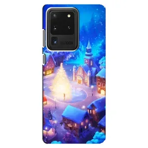 Різдвяні Чохли для Samsung Galaxy S20 Ultra (VPrint) (Різдвяне місто)