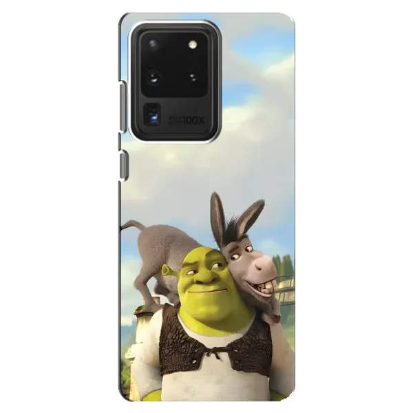 Чехол с принтом «Шрек и Осел» для Samsung Galaxy S20 Ultra Чехол с принтом «Шрек и Осел» для Samsung Galaxy S20 Ultra