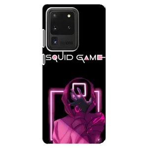 Чохол Гра в кальмара для Samsung Galaxy S20 Ultra (Неоновий охоронець гри)