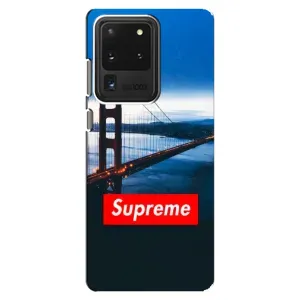 Чехол для Samsung Galaxy S20 Ultra с картинкой Supreme (AlphaPrint) (Стиль Supreme)