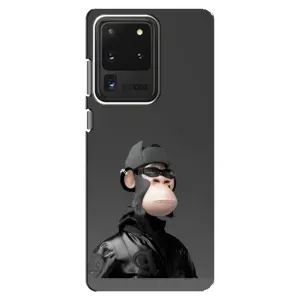 Чехлы с Обезьянами NFT для Samsung Galaxy S20 Ultra (AlphaPrint) (стильная обезьяна NFT)