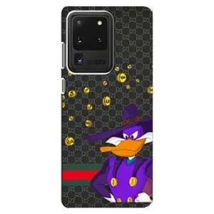 Бренднові Чохли для Samsung Galaxy S20 Ultra - (PREMIUMPrint) (Утка Гуччі)