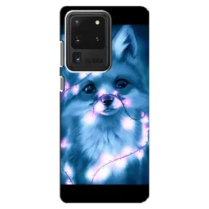 Чехлы с картинкой Лисички для Samsung Galaxy S20 Ultra (VPrint) (Яркая лисичка)