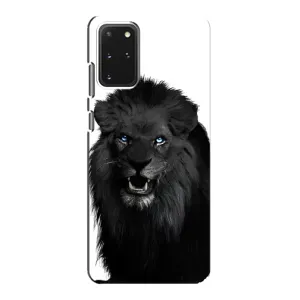Чохли з картинкою животних Samsung Galaxy S20 (Чорний ЛЕВ)