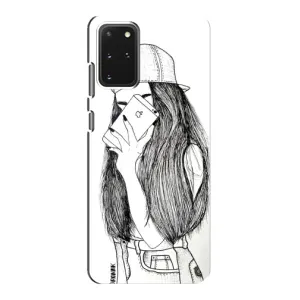Чохол з друком для Samsung Galaxy S20 - (Мода) (AlphaPrint) (Фото дівчини)