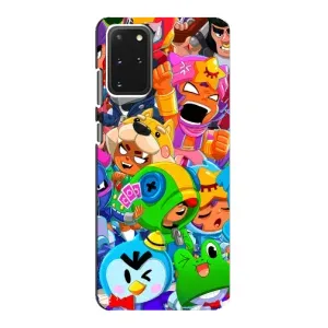 Чехол для Samsung Galaxy S20 Бравл Старс (VPrint) (Герої Бравл Старс)