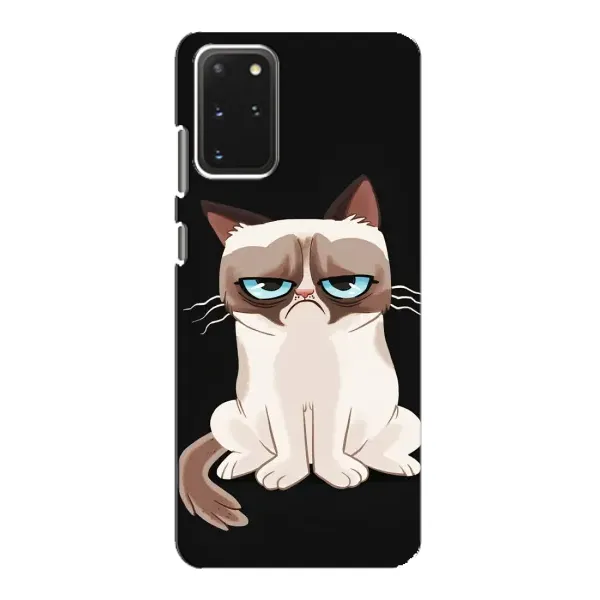 Чехол с принтом «Грустный кот» для Samsung Galaxy S20