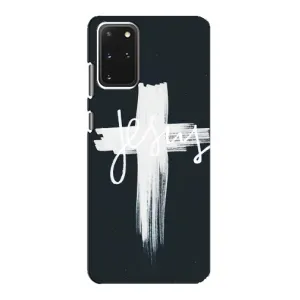 Чехол для Samsung Galaxy S20 (AlphaPrint) - (Христианские) (Иисус)