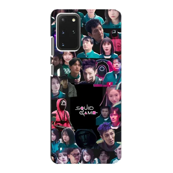 Чохол з принтом «Колаж Гра кальмара» для Samsung Galaxy S20