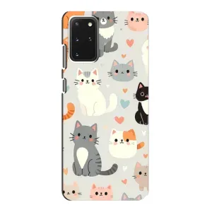 Чохол з малюнком кіт на Samsung Galaxy S20 (Колаж котів)