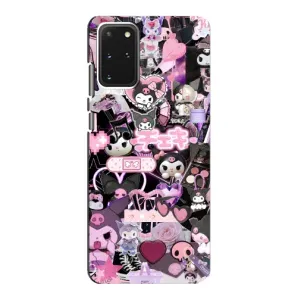 Чехол с кроликом Куроми на Samsung Galaxy S20 (Коллаж Куроми)